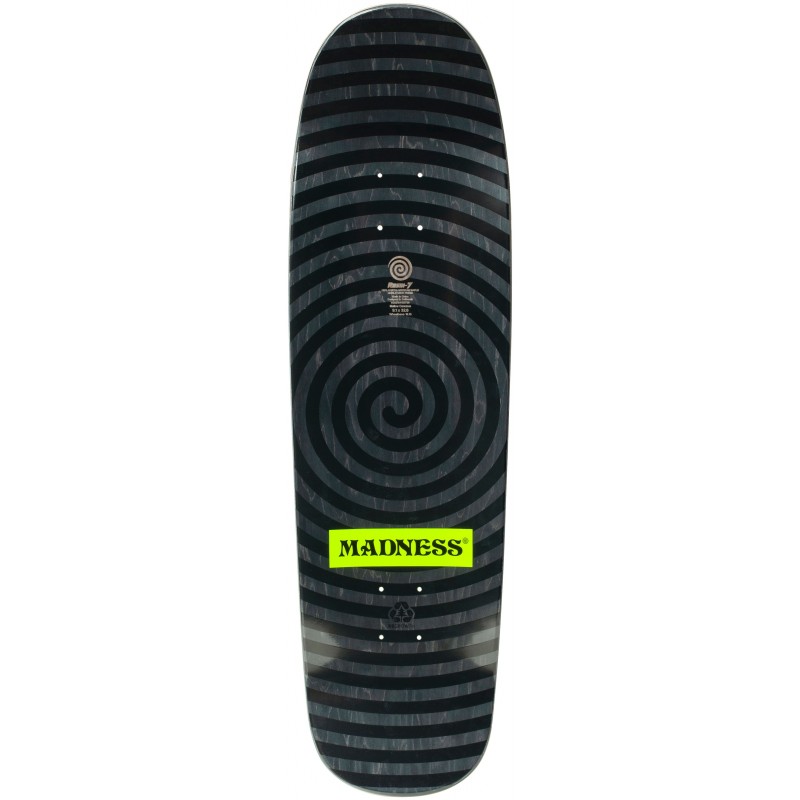 Madness Self Portrait R7 Blue 9.125" Old School Skateboard Deck