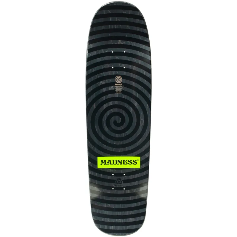 Madness Self Portrait R7 Blue 9.125" Old School Skateboard Deck