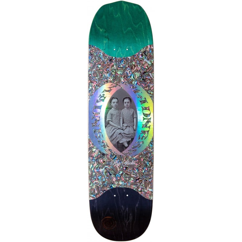 Madness Twins Slick R7 Green/Multi 8.5" Skateboard Deck