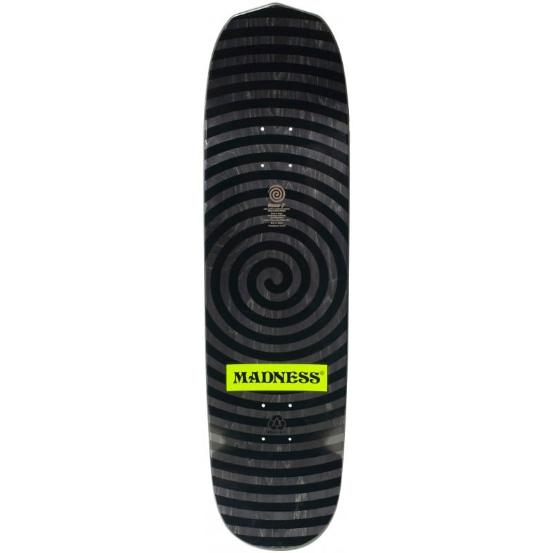 Madness Twins Slick R7 Green/Multi 8.5" Skateboard Deck