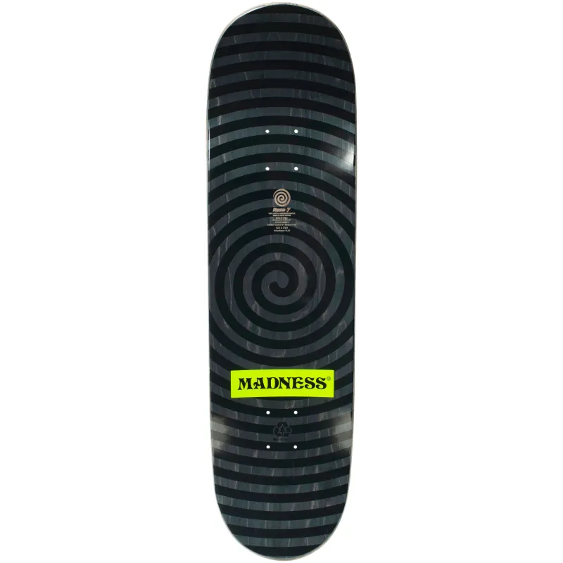 Madness Queen R7 Holographic/Swirl 8.5" Skateboard Deck