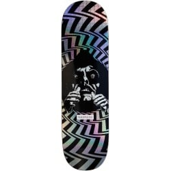 Madness Darkness R7 Holographic/Swirl 9.0" Old School Skateboard Deck
