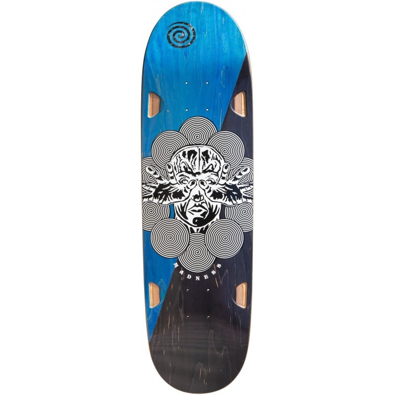 Madness Manipulate R7 Black/Blue 8.94" Skateboard Deck