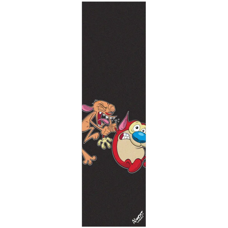 Almost Ren & Stimpy Freaking 9.0" Skateboard Griptape