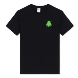 RIPNDIP Bah Humbug Pocket T-Shirt Black