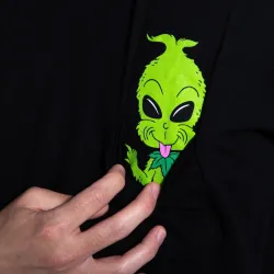 RIPNDIP Bah Humbug Pocket T-Shirt Black