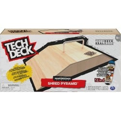 Tech Deck Wood Shred Pyramid Fingerboard Ramp