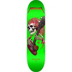 Powell-Peralta Metallica Collab Flight Shape 246 Lime Green 9.0" Skateboard Deck