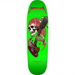 Powell-Peralta Metallica Collab Flight Shape 192 Lime Green 9.26" Skateboard Deck