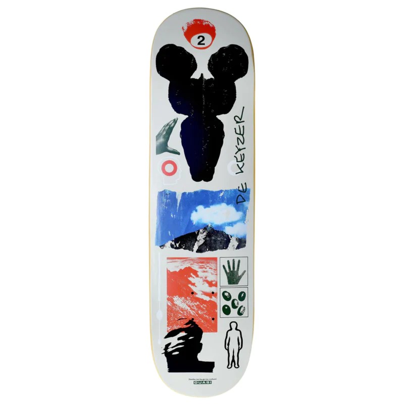 Quasi De Keyser Myriad 8.5" Skateboard Deck