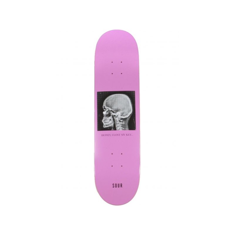 Sour Lost Key Pink 8.0" Skateboard Deck
