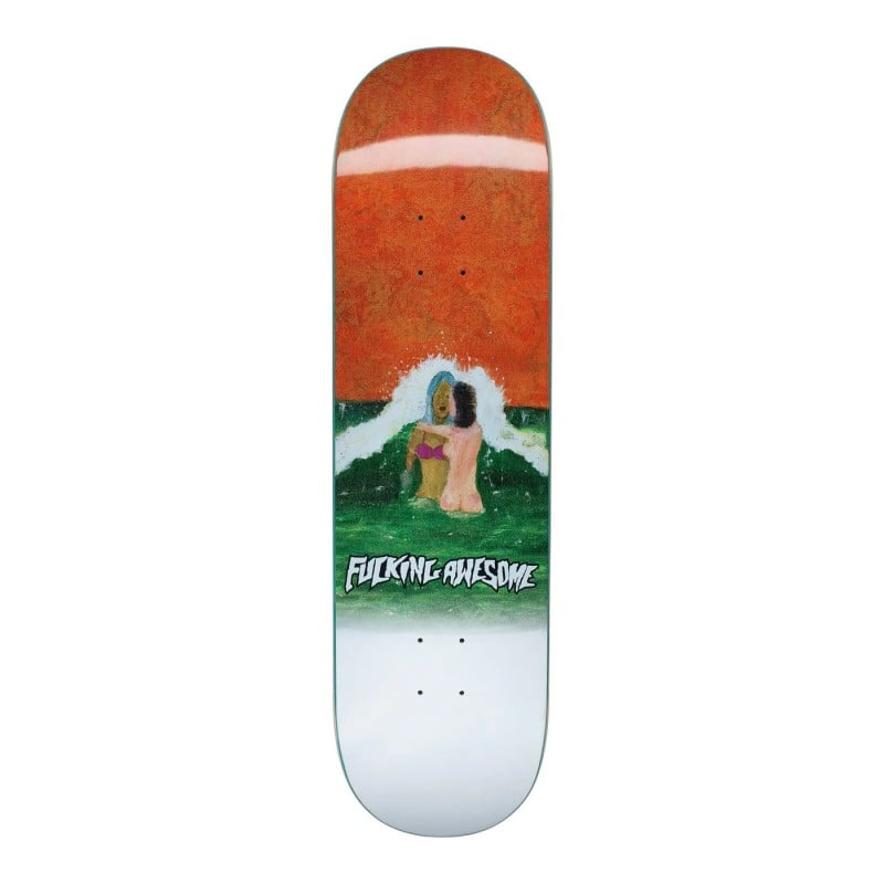 Fucking Awesome Wave Painting 8.25" Skateboard Deck