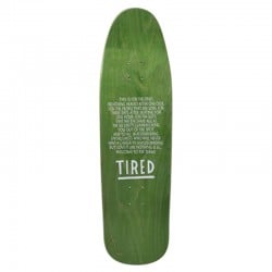 Tired Wobbles Shaped 9.25" Old School Skateboard Deck