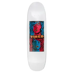 Tired Two Face Shaped 8.625" Skateboard Deck