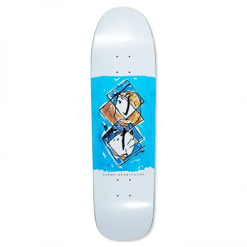 Polar Aaron Herrington Twisted Shaped 8.75" Old School Skateboard Deck