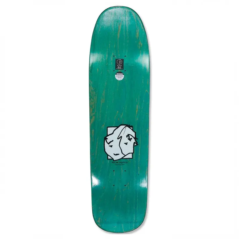 Polar Aaron Herrington Twisted Shaped 8.75" Old School Skateboard Deck