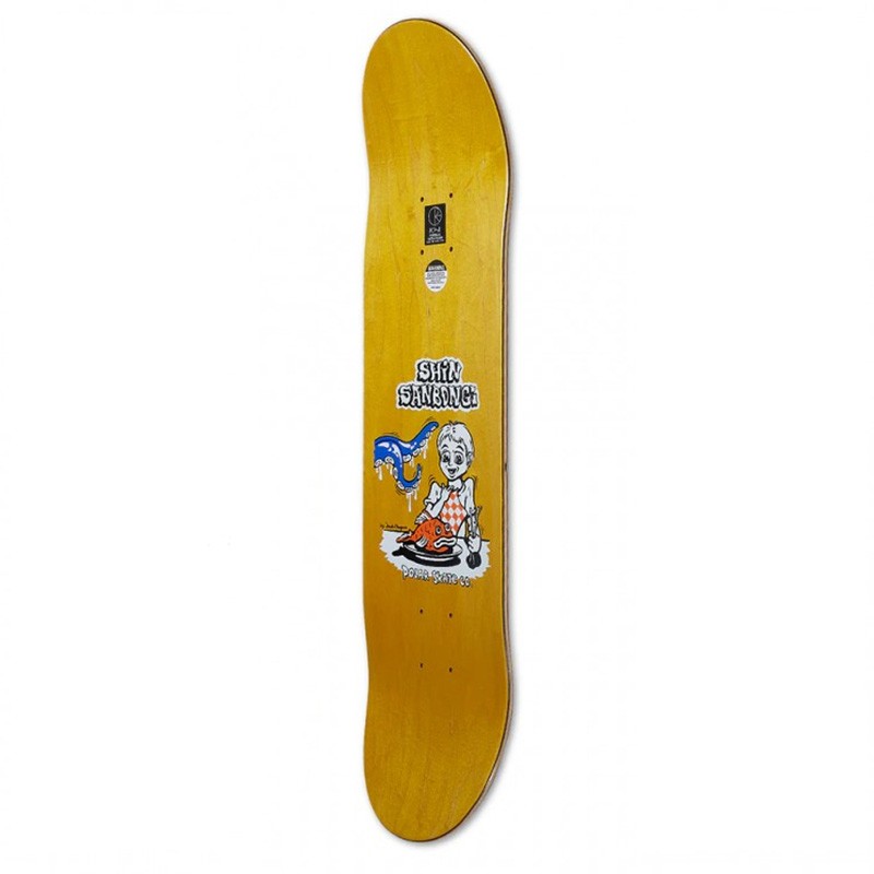 Polar Shin Sambogni Fish Head 7.875" Skateboard Deck