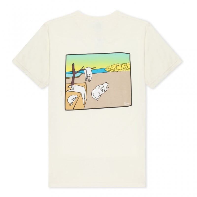 RIPNDIP Stop Being A Pussy T-Shirt  Natural