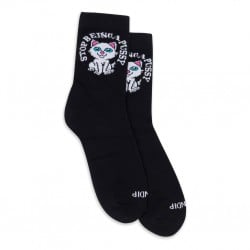 RIPNDIP Stop Being A Pussy Mid Socks