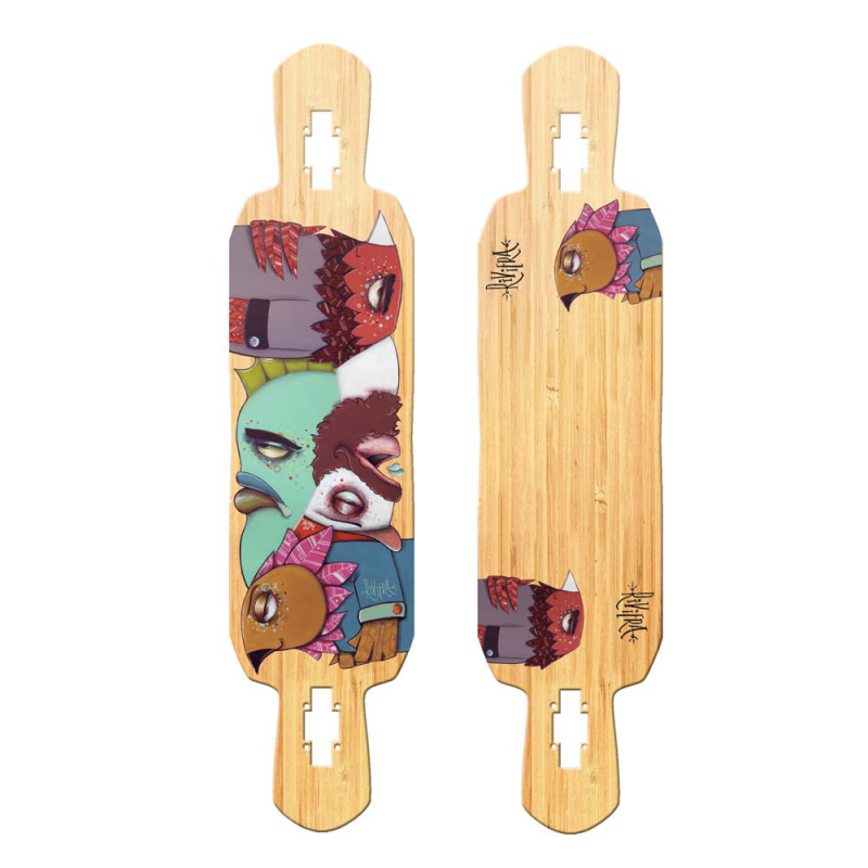 Riviera Word To The Wise - Longboard Deck Riviera Word To The Wise - Longboard Deck