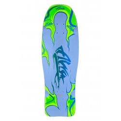 Alva Aggression Fish Grey/Green - Old School Skateboard Deck