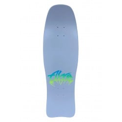 Alva Aggression Fish Grey/Green - Old School Skateboard Deck