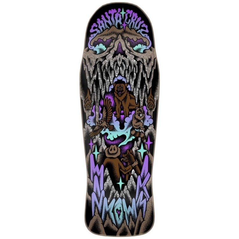 Santa Cruz Winkowski Crystal Cave Shaped 10.34" Skateboard Deck