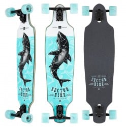 Sector 9 Roundhouse Great White 34" - Longboard Complete