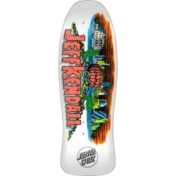 Santa Cruz Kendall Pumpkin Reissue 10" - Old School Skateboard Deck