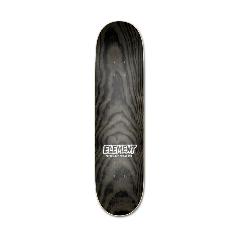 Element x Tetsunori Tawaraya Nick Gar  8.25" Skateboard Deck