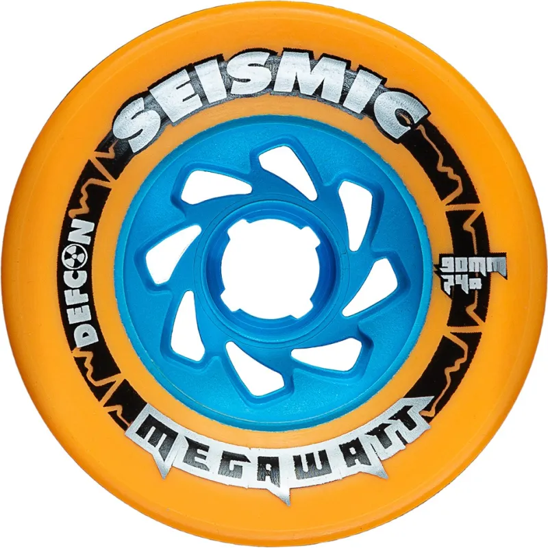 Seismic Megawatt 90mm Longboard Roues