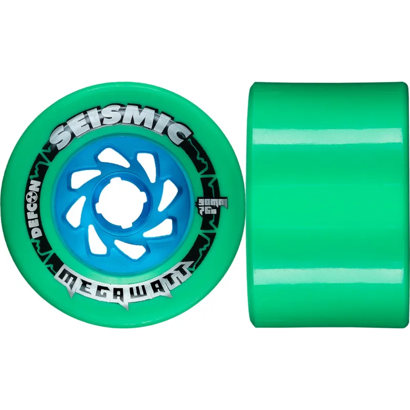 Seismic Megawatt 90mm Longboard Wheels