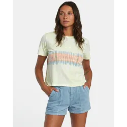 RVCA Big Tie Dye Stripe Women's T-shirt