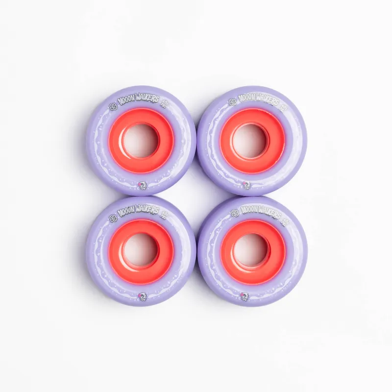 88 Wheels Mooonwalker 65mm 78A Longboard Rollen