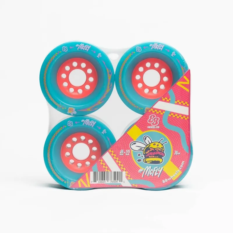 88 Wheels Mcfly 86mm 76A Longboard Wheels