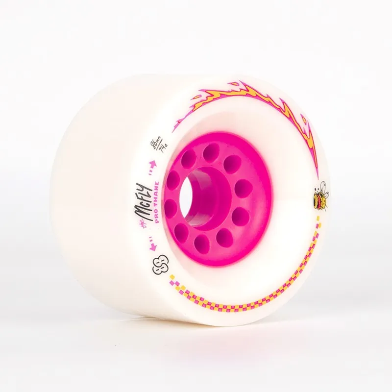 88 Wheels Mcfly Pro 86mm 74A Longboard Ruedas