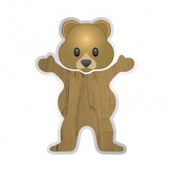 Grizzly XL Bear Sticker