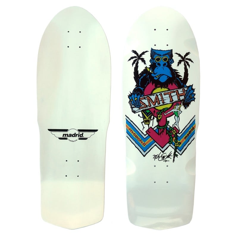 Madrid Mike Smith Ape 10.0" Old School Skateboard Deck