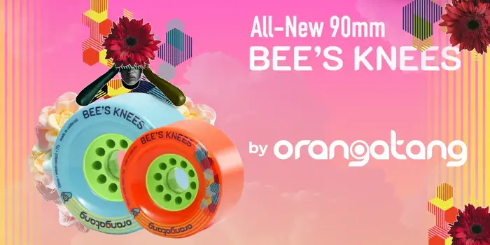 Nuove ruote Orangatang Bees Knees da 90 mm