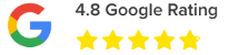 4.8 Star Rating at Google