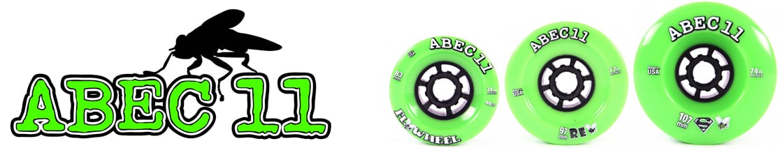 Abec 11 make one of the best longboard wheels, you can buy them at Sickboards