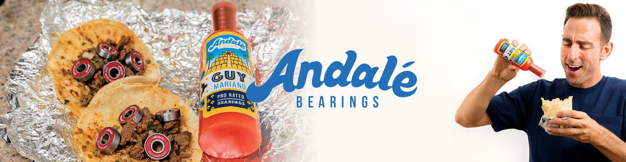 Buy Andale Bearings, one of the best bearings at Sickboards