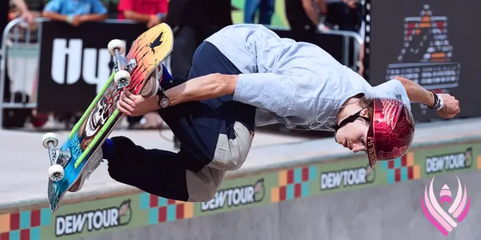 Andy Anderson skating