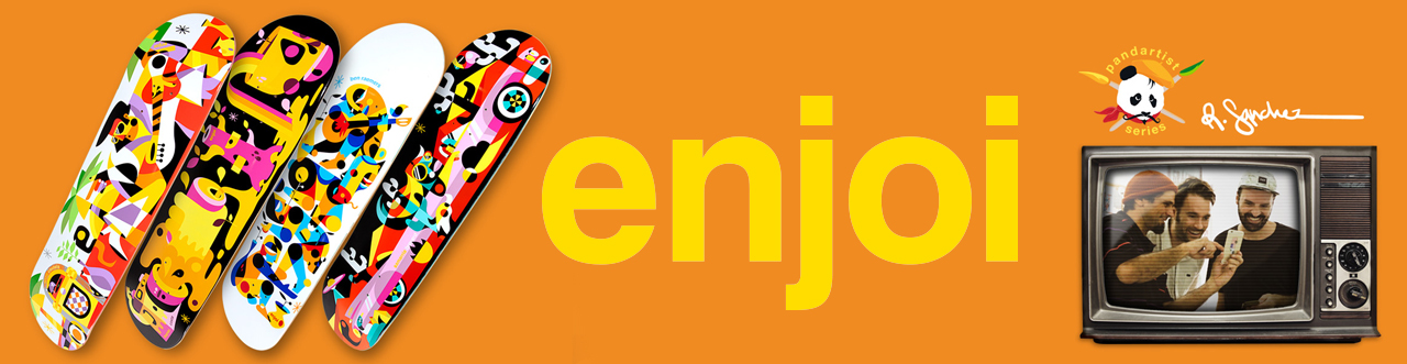 Enjoi skateboards on Sickboards