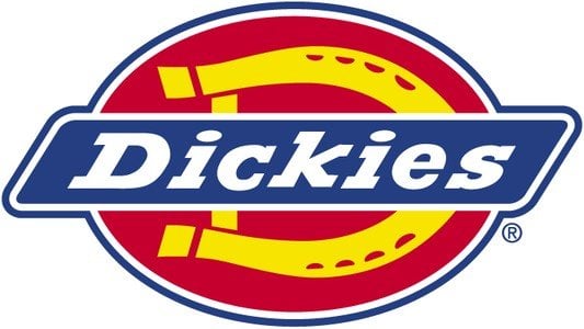 finger I hele verden Monopol Buy Dickies Logo Sticker Large at the Sickboards Longboard Shop