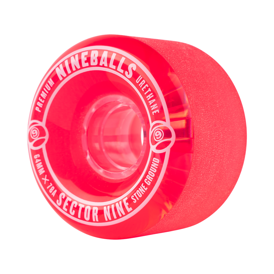 SECTOR 9 SECTOR NINE デッキ　RAD ソフトウィール Sector 9 Centerset Nineballs 64mm Longboard Wheels