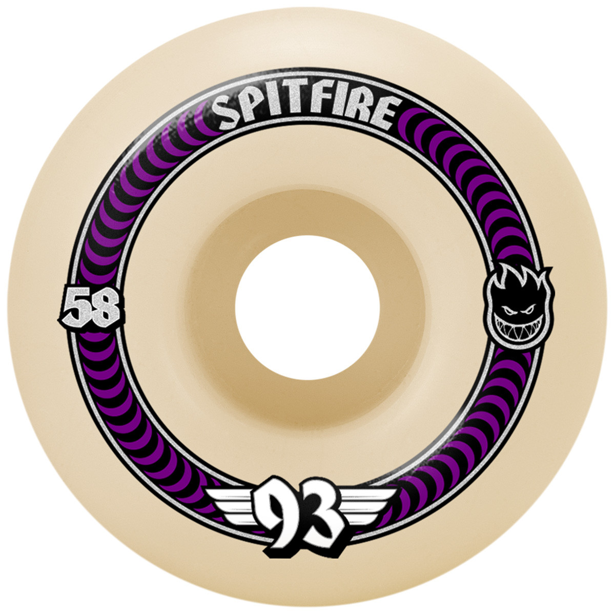 Spitfire Soft Sliders Formula Four Classic 58mm 93A Skateboard Wheels