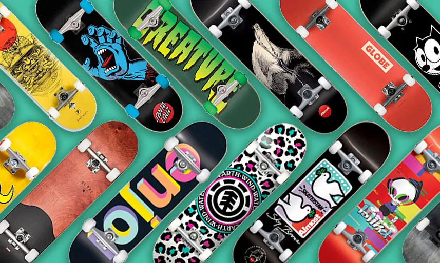 Choose your skateboard complete from our huge collection