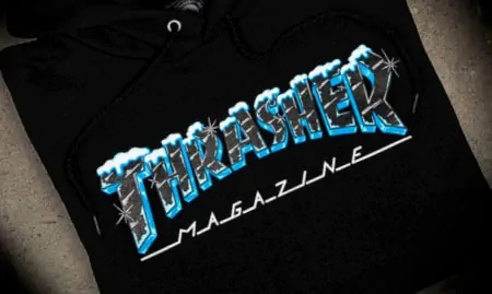 Koop thrasher t-shirts, hoodies, flame en magazine